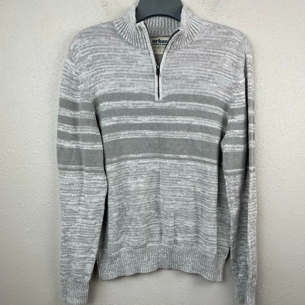 Urban Pipeline Quarter Zip Sweater Pullover Sweatshirt Size XL EUC